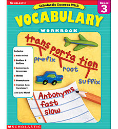 Scholastic Success With Vocabulary Grade 3
