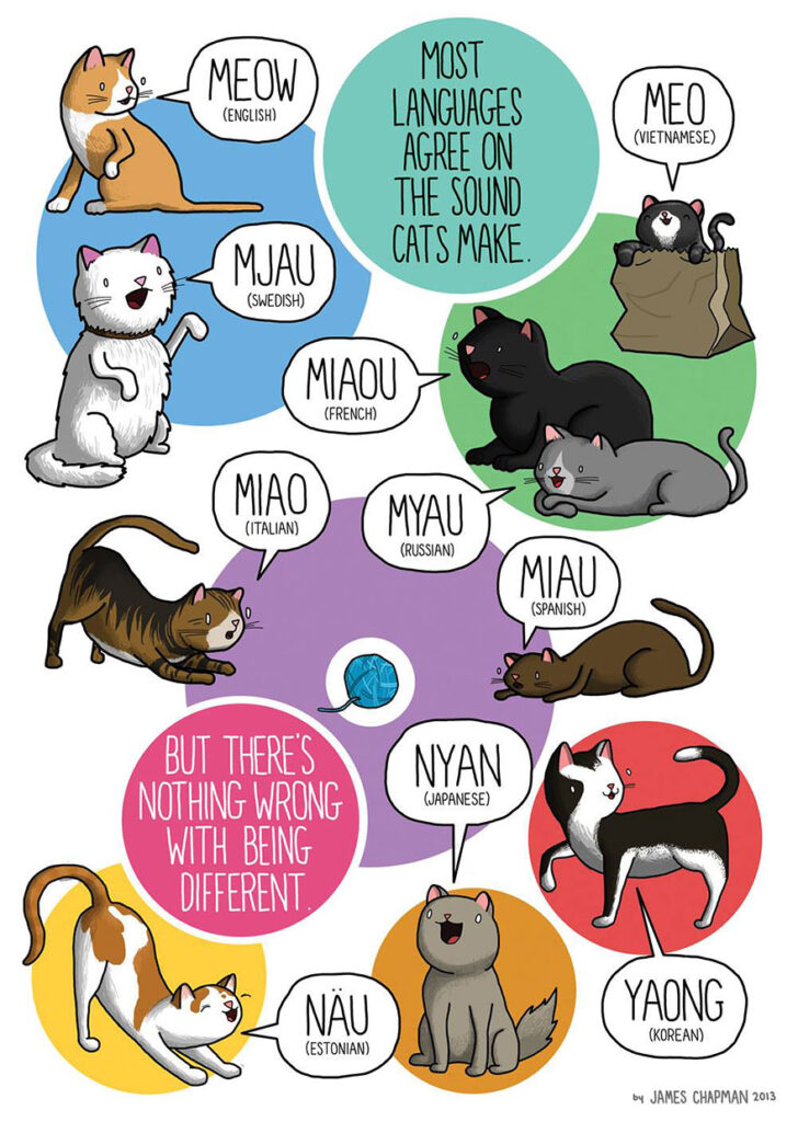 Animal Sounds in the World by James Chapman - Language Advisor