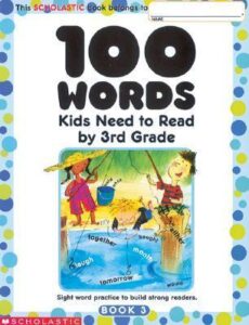 100 Vocabulary Words Kids Need to read by 3rd Grade