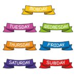 Speaking practice with the days of the week