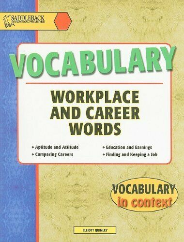 Vocabulary in Context Workplace and Career Words