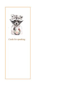 Animals Speaking Cards
