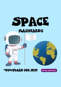 English ESL Flashcards – Space Cards