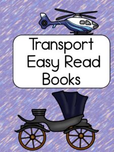 Transport Easy Read Books