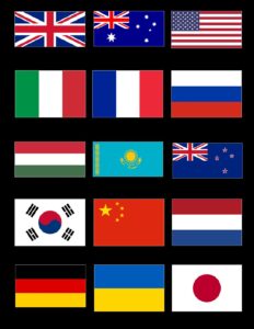 Flags of the World Cards
