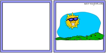 Learning with Flashcards: the weather
