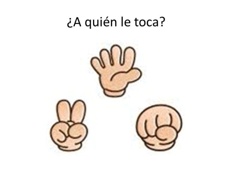 ¿A QUIÉN LE TOCA?