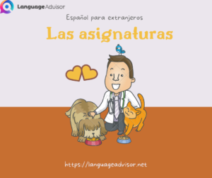 Español para extranjeros: Las asignaturas