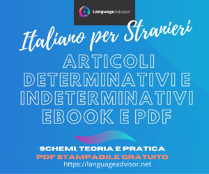 Italian as a second language: Articoli Determinativi ed Indeterminativi