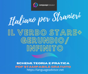 Italian as a second language: Stare e i suoi usi