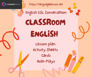 English ESL Conversation: Classroom English
