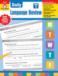 Evan- Moor Grade 7 Daily Language Review