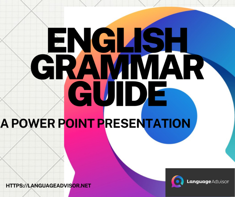 English Grammar Guide – Free PPT