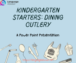 ESL English PowerPoint: Dining Cutlery