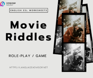 English ESL Worksheets: Movie Riddles