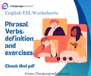 English ESL Worksheets: Phrasal Verbs – ebook