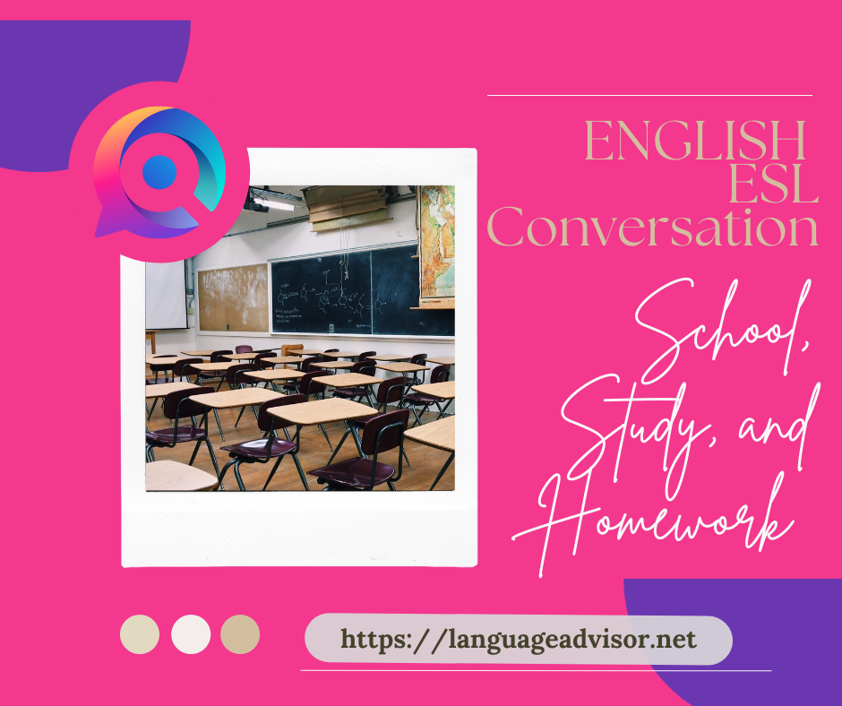 esl conversation questions about homework