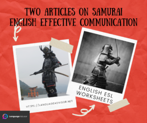 Two Articles on Samurai  – English Effective Communication