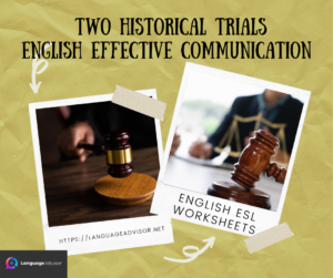 Two Historical Trials – English Effective Communication
