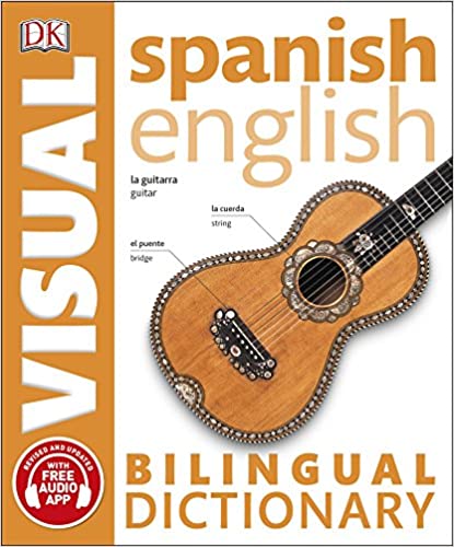 Visual bilingual dictionary Spanish-English