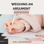 Weighing an Argument
