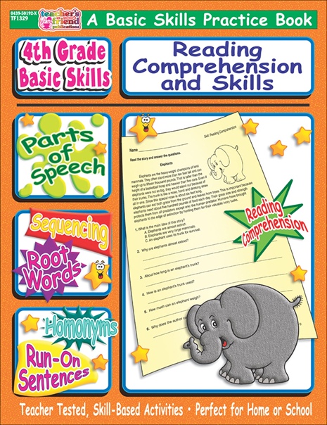 4th Grade Basic Skills Reading Comprehension and Reading Skills