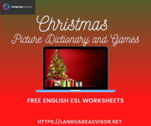 Christmas – Worksheets on Vocabulary