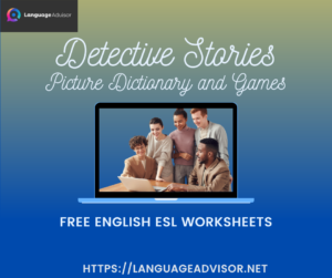 Detective Stories – Worksheets on Vocabulary
