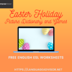 Easter Holiday - Worksheets on Vocabulary. Vocabulary ESL picture dictionary worksheets. Free printable PDF
