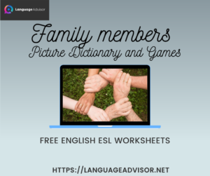 Family members – Worksheets on Vocabulary