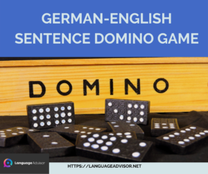 German-English Sentence Domino Game