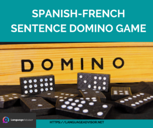 Spanish-French Sentence Domino Game