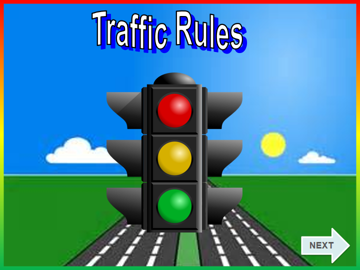 ESL English PowerPoint: Traffic Rules