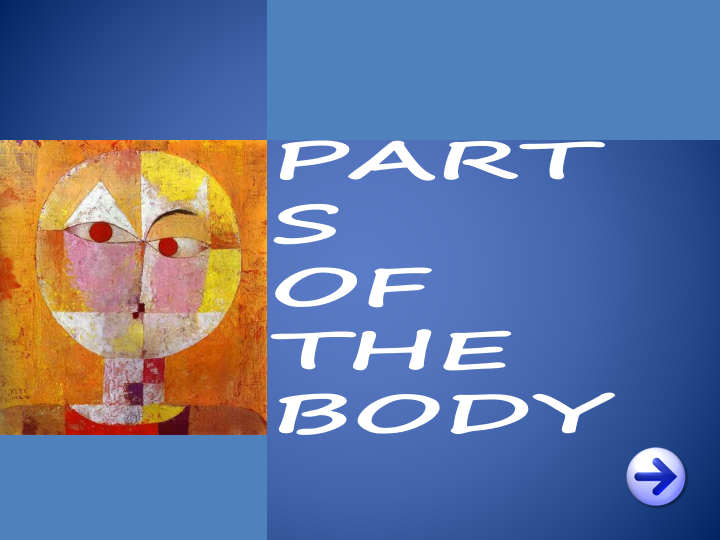 ESL English PowerPoint: Parts of the Body