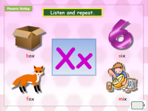 Basic Reading in English: Letter X