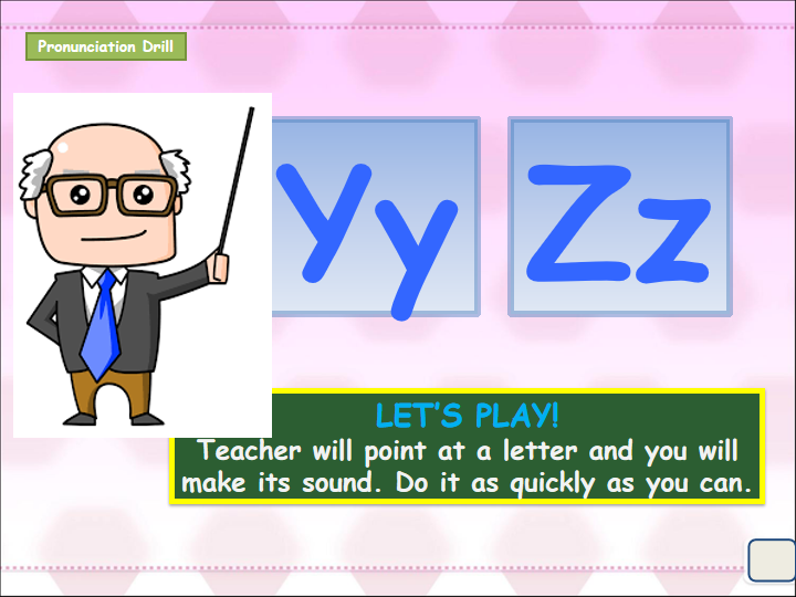 Basic Reading in English: Letter Y-Z