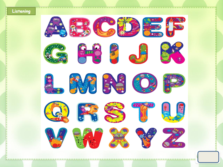 Basic Reading in English: Alphabet Review