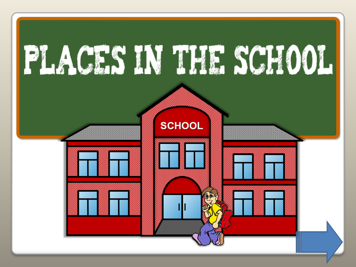 ESL English PowerPoint: Places in the school