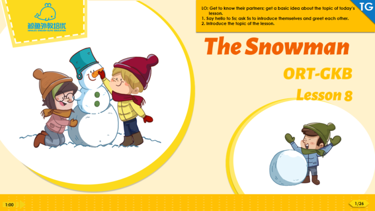 Oxford Reading Tree PPT: The Snowman