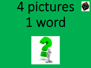 English PowerPoint games: 4 pictures 1 word