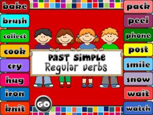 English PowerPoint games: Past Simple Game