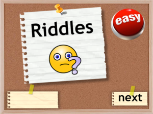 English PowerPoint games: Riddles