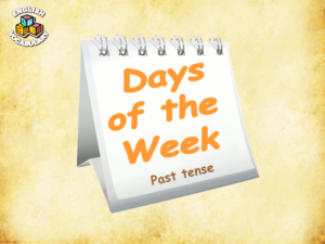 English PowerPoint games: Days of the Week