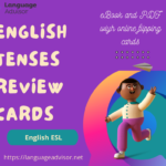 english tenses review cards