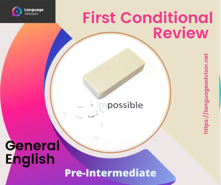 First Conditional Review – General English