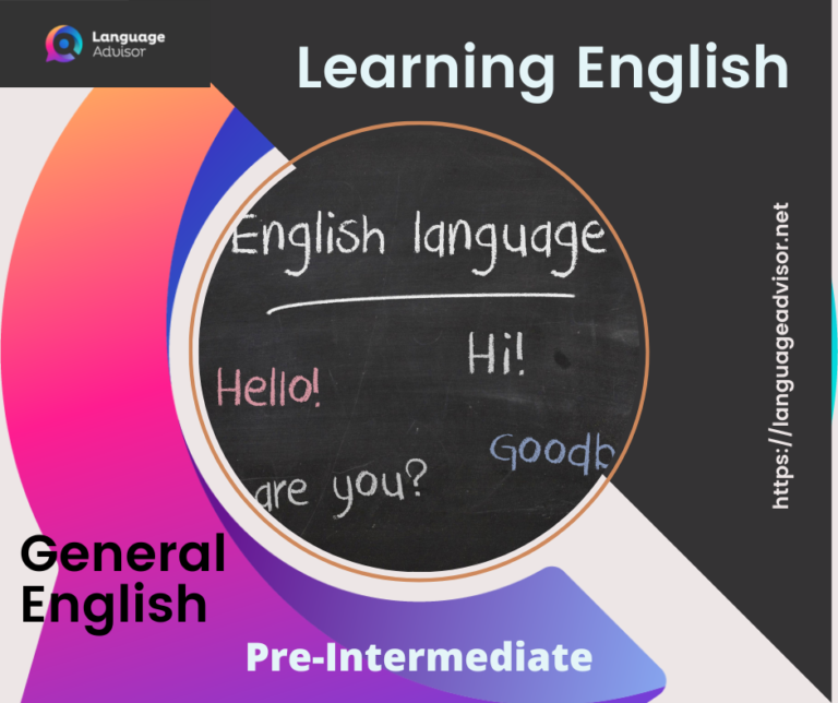 Learning English – General English