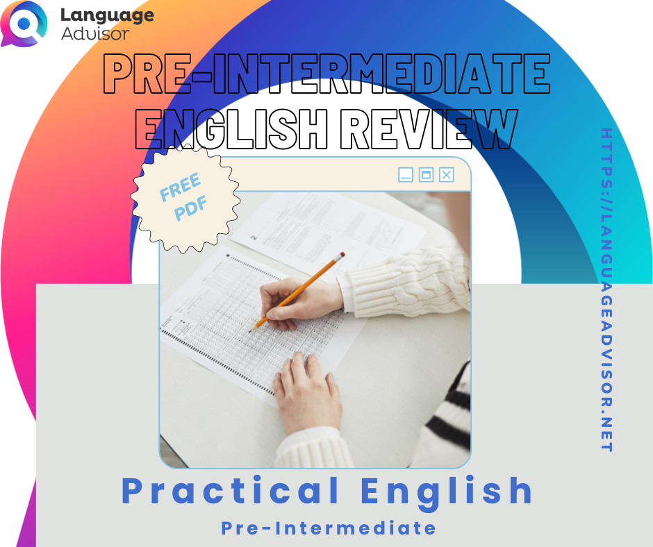 Pre Intermediate English Review 2
