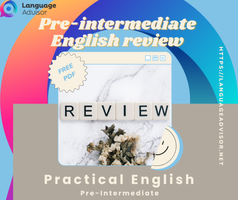 Pre-intermediate English review