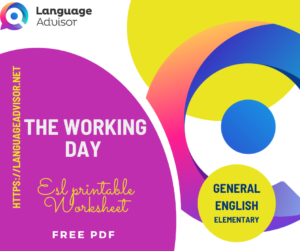 The working day – General English Elementary