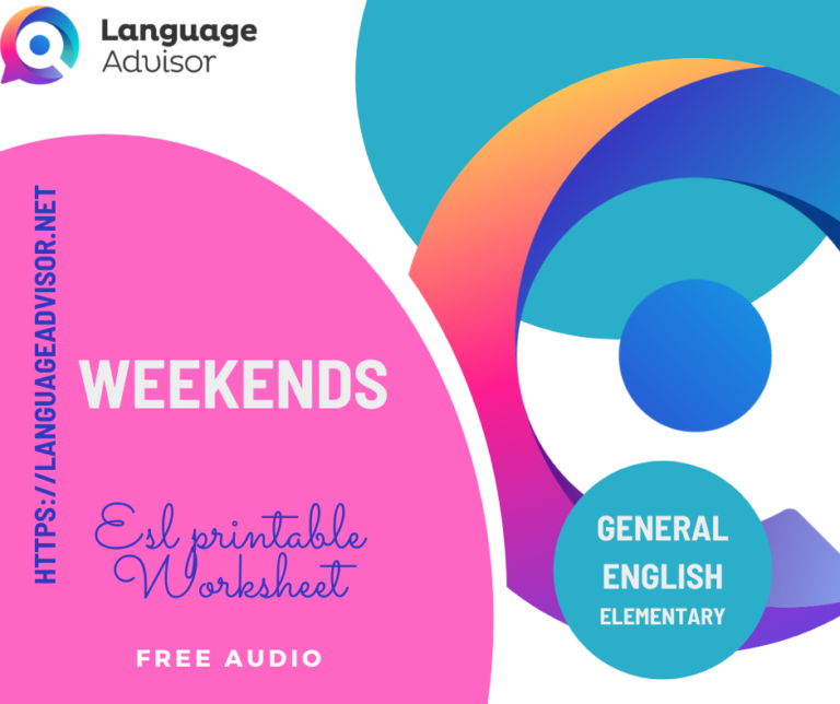 Weekends – General English Elementary